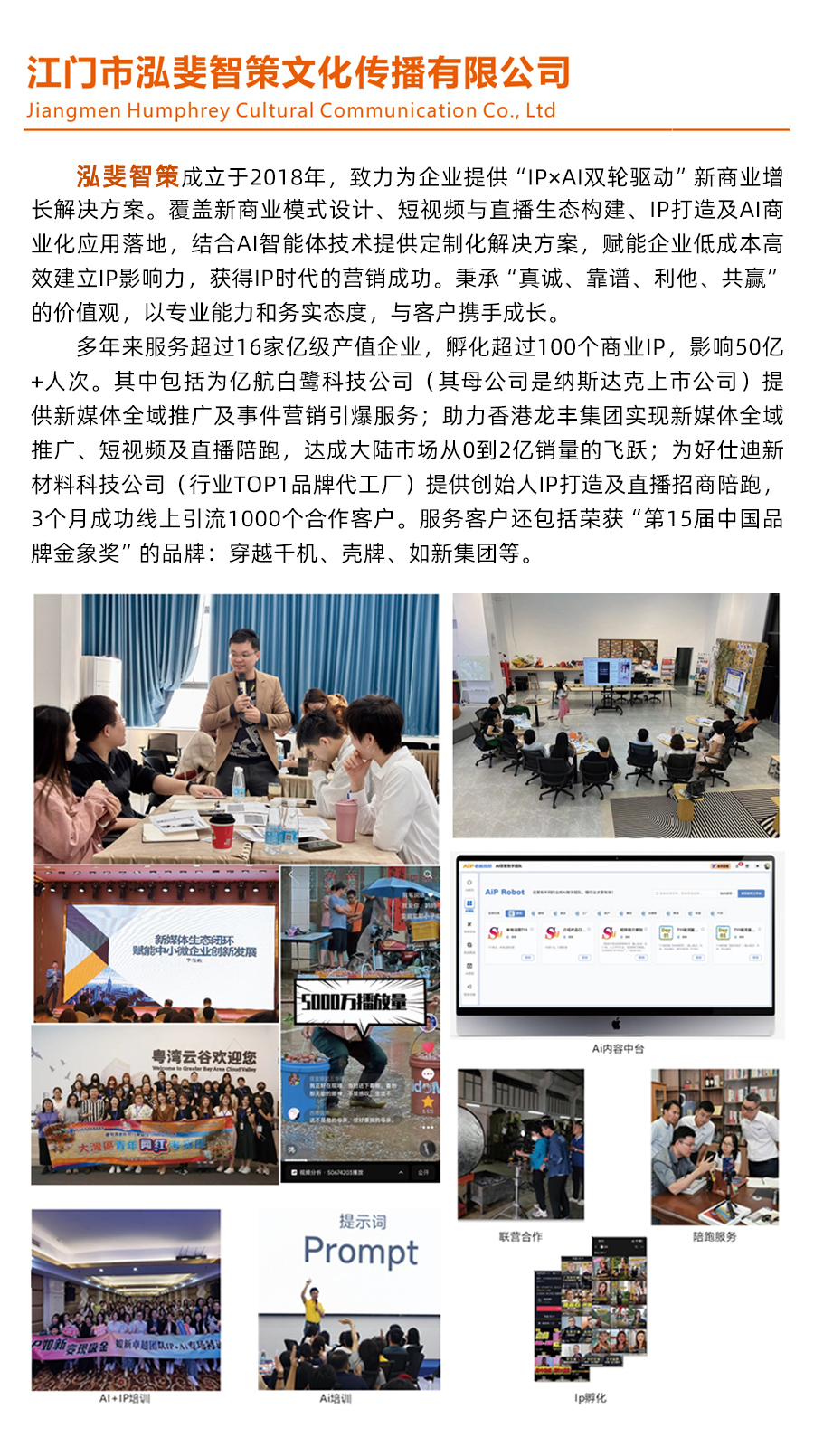 江门市泓斐智策文化传播有限公司