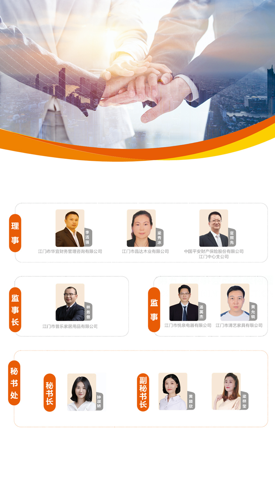 现届理事会成员名单